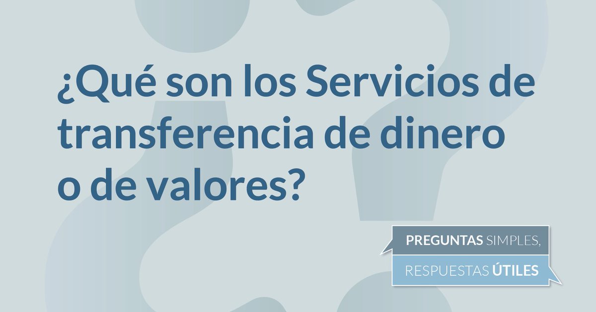 Se refiere a los servicios financieros que involucran la aceptación de efectivo, cheques u otros depósitos de valor y el pago de una suma equivalente en efectivo u otra forma a un beneficiario. Leer más: gafilat.org/index.php/es/g…