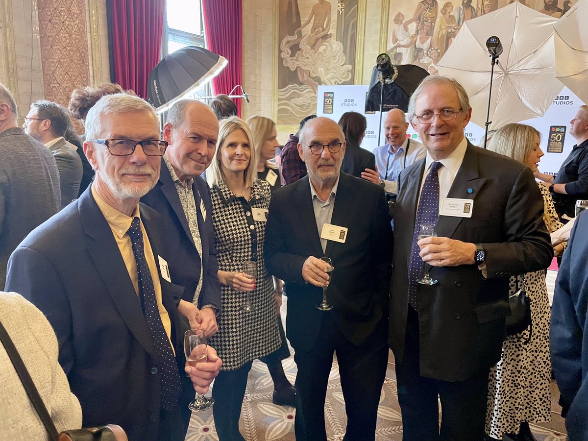 Graham Keal @grahamkealmedia has been attending #BPGAwards lunches for 40 years. He is seen below left with Rory Cellan-Jones @ruskin147, @taraconlan, Alan Yentob and Sir Nicholas Mostyn @nick_mostyn and here he reflects on this year’s 50th BPG ceremony: broadcastingpressguild.org/2024/03/happy-…