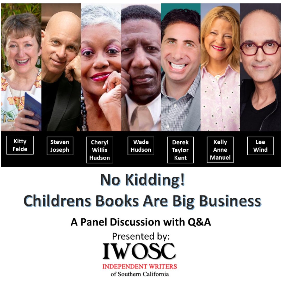 Desiree_Duffy's tweet photo. Join me in a panel discussion with Q&A entitled "No Kidding — Children’s Books Are Big Business" on March 25th from 6:00pm to 7:30pm Pacific Time. This is being presented by the Independent Writers of Southern California @IWOSCwriter.
https://t.co/pRp0WwmlVM
#IWOSC #ChildrensBooks