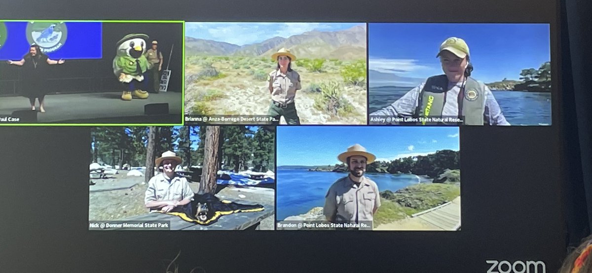 What an incredible @cueinc keynote with <a href="/annkozma723/">Ann Kozma</a> , the <a href="/portsprogram/">CA State Parks PORTS Program</a>, and the Battle of the Charismatic Megafauna! Thank you for continuing to inspire! #teachdifferently #celebratestories #cueboom #BetterTogether #springcue24 #cue24 <a href="/SGVCUE/">San Gabriel Valley CUE</a>