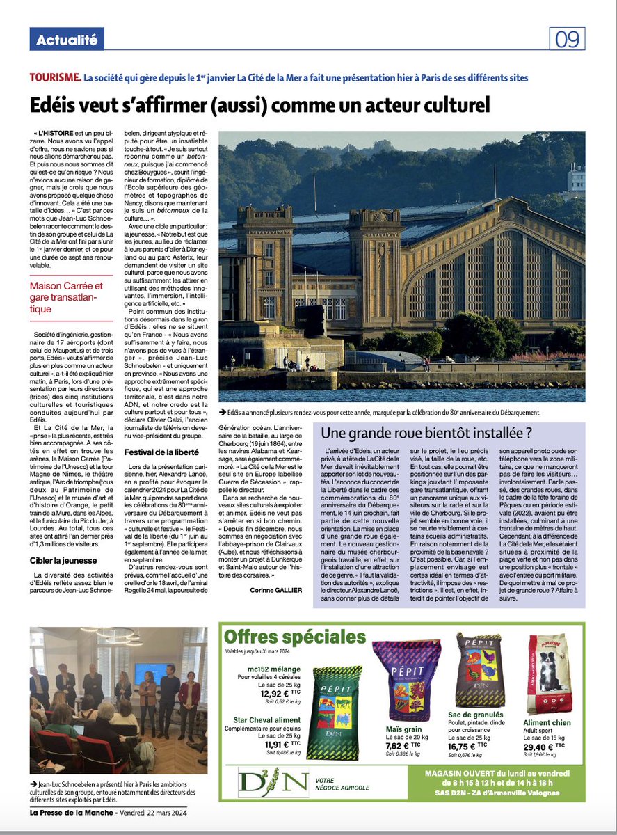 Jean-Luc Schnoebelen (@jl_schnoebelen) on Twitter photo La culture partout et pour tous, l'ADN d'<a href="/EdeisOfficiel/">Edeis</a>
<a href="/ArenesNimes_off/">Arènes de Nîmes</a> <a href="/TheatreAntique/">Théâtre antique d'Orange</a> <a href="/Cite_de_la_Mer/">La Cité de la Mer</a> #funiculairedupicdujer #lepetittraindeLaMure La culture partout et pour tous, l'ADN d'<a href="/EdeisOfficiel/">Edeis</a>
<a href="/ArenesNimes_off/">Arènes de Nîmes</a> <a href="/TheatreAntique/">Théâtre antique d'Orange</a> <a href="/Cite_de_la_Mer/">La Cité de la Mer</a> #funiculairedupicdujer #lepetittraindeLaMure