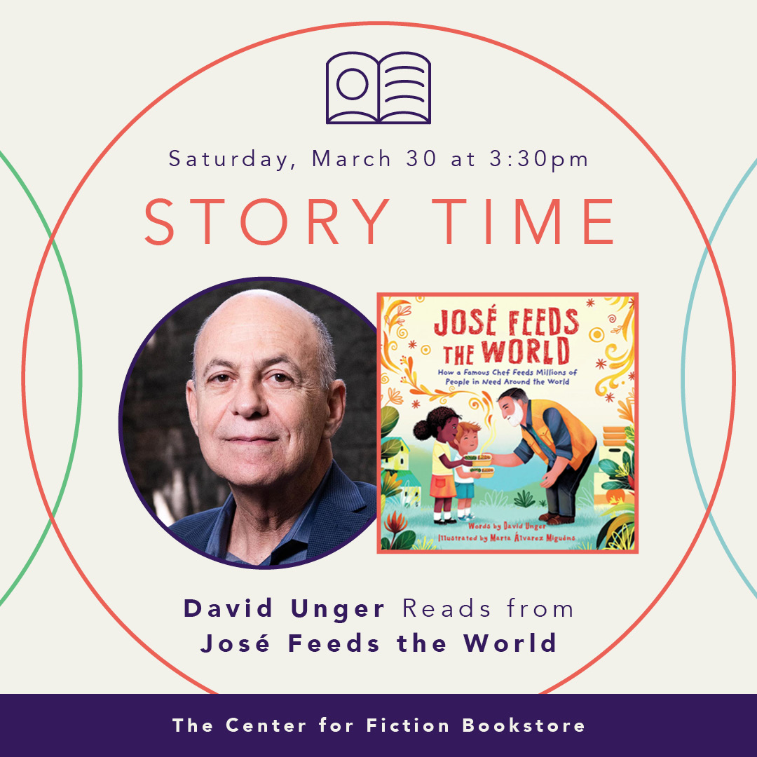 Next Saturday, March 30th we have a special Story Time at the Bookstore with David Unger! Bring your littles to hear David read his new book, José Feeds the World, and learn more about the life story of chef and activist José Andrés. Learn more here: tinyurl.com/5c83vw2k