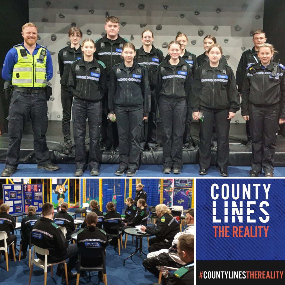 Yesterday evening (21/03) our PCSOs spoke to the #Tamworth @StaffsCadets about County Lines. They learned about county lines, the signs to look out for and who to contact if they suspect someone has become involved. For more info: orlo.uk/BCdDj #countylinesthereality