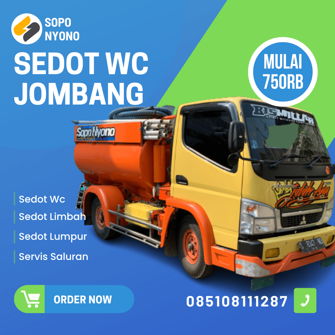 SoponyonoWc's tweet photo. Jasa Sedot Wc Ngoro Jombang dan Sekitarnya. Telp/wa: 085108111287, Siap Melayani anda 24 jam Tanpa Libur.
https://t.co/45ZwNwU9C3

#sedotwcngorojombang #sedotwcjombang #infosedotwcjombang #jasasedotwcjombang https://t.co/gxwPY824ry