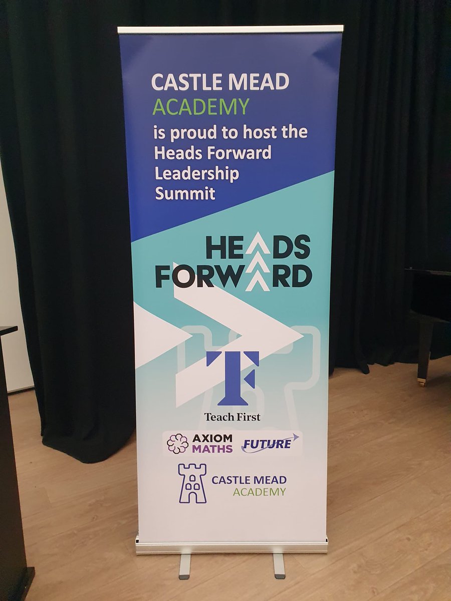 Chuffed to host colleagues for @TF_Ambassadors Heads Forward Leadership Summit @CastleMeadAcad over the next couple of days, so as collectively we can think on how to ‘Disrupt Disadvantage’.