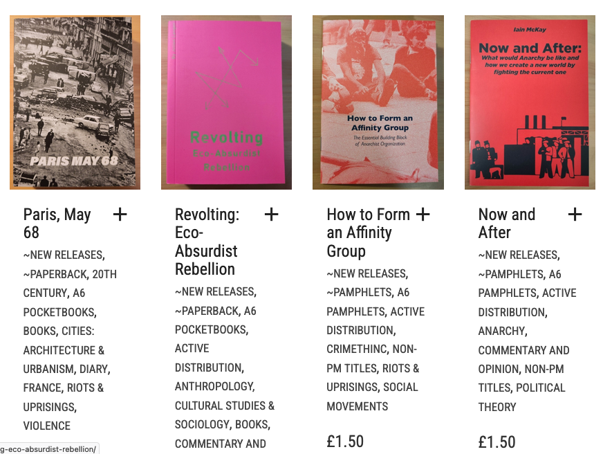 All our new titles are now available from PM Press UK. readrevolting.wordpress.com