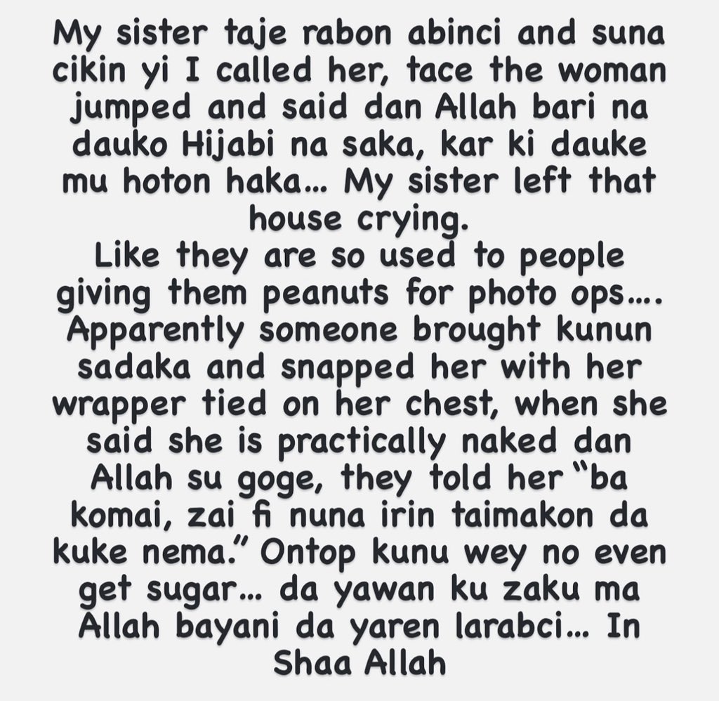 Yes, I have a problem with you hypocrites! Ayita disgracing bayin Allah saboda chicken change. And yes! Ba dan Allah ku ke yi ba!