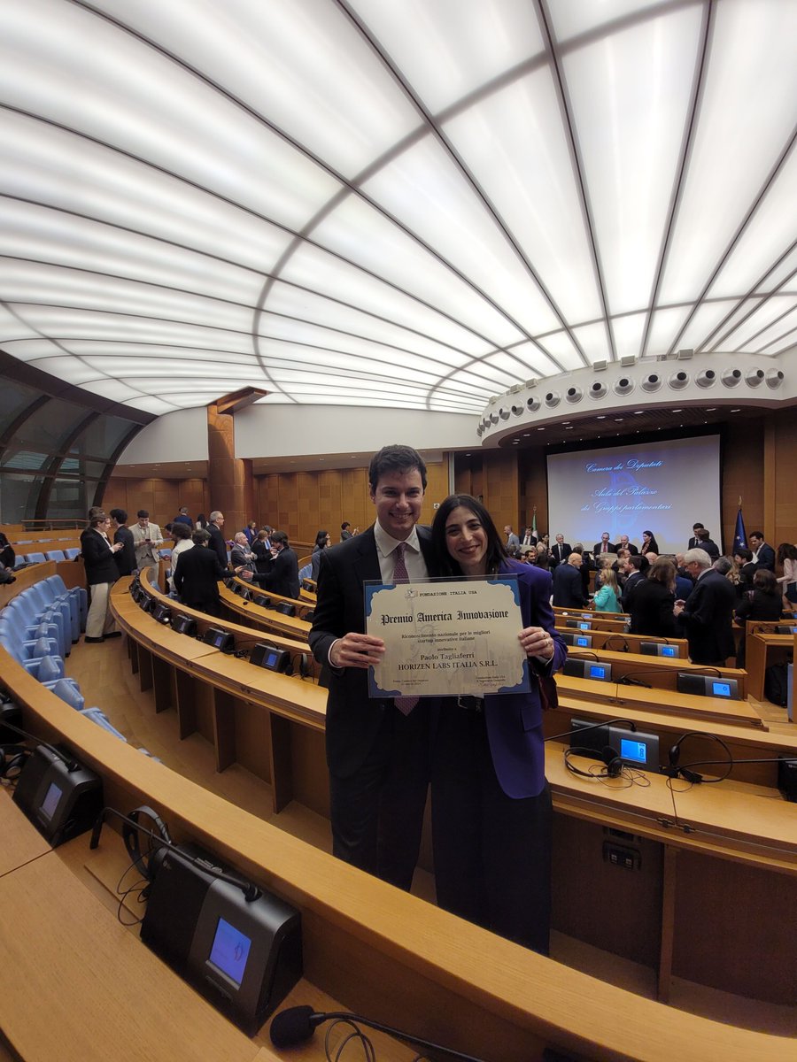 Exciting day at the Italian Parliament! 🇮🇹

Horizen Labs was honored with the America Innovation Award by the Italy-USA Foundation✨

We are grateful for the recognition by the Italy-USA Foundation for our efforts in advancing the web3 space!