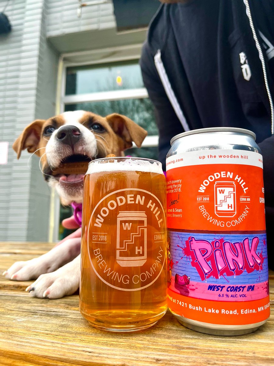WoodenHillBeer's tweet image. New on tap! 🩷🩷  PINK West Coast IPA | 6.5 % ABV | A classic West Coast brewed with a new hop variety dubbed "Pink", and a whole 'lotta spunk. Welcome to the WH family, Nala! 😍 #newipa #westcoastipa #brewdog #brewerydog