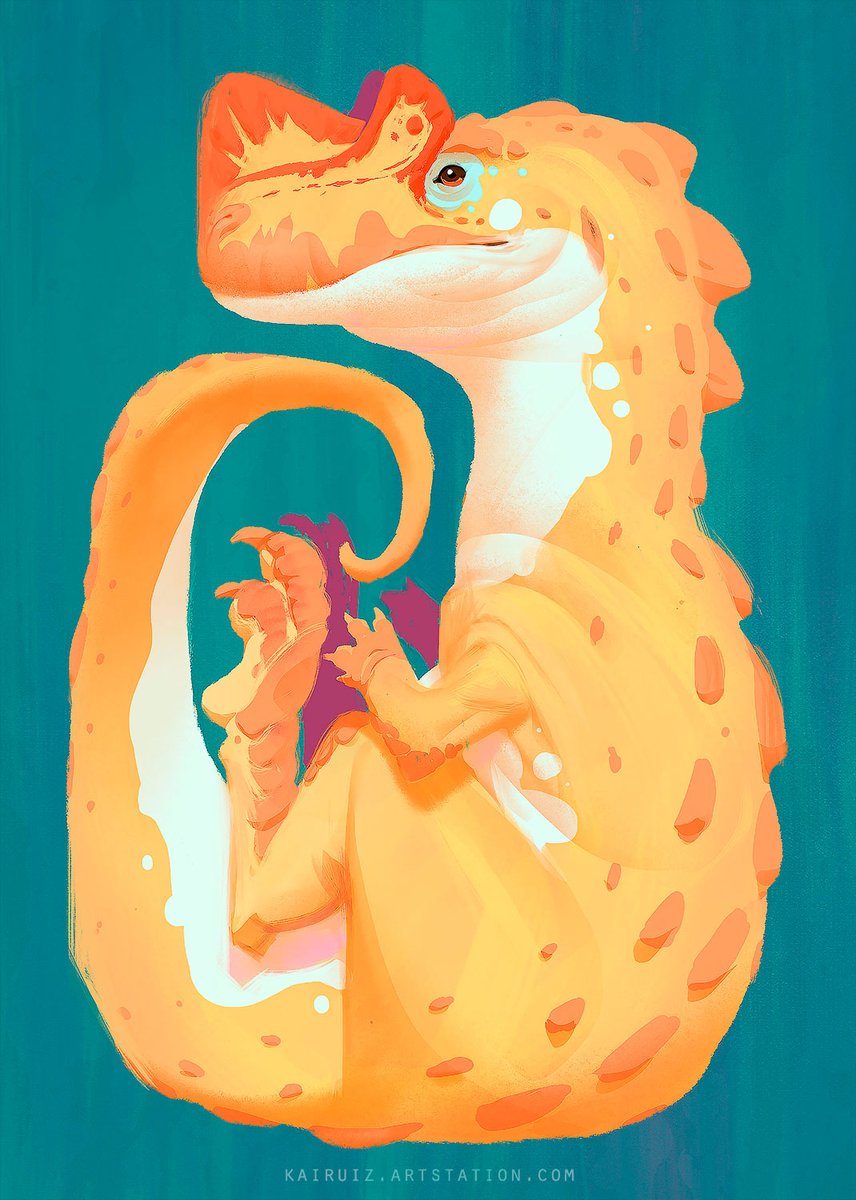 Ceratosaurus painting I did for the Fanerozoico fanzine 🦖