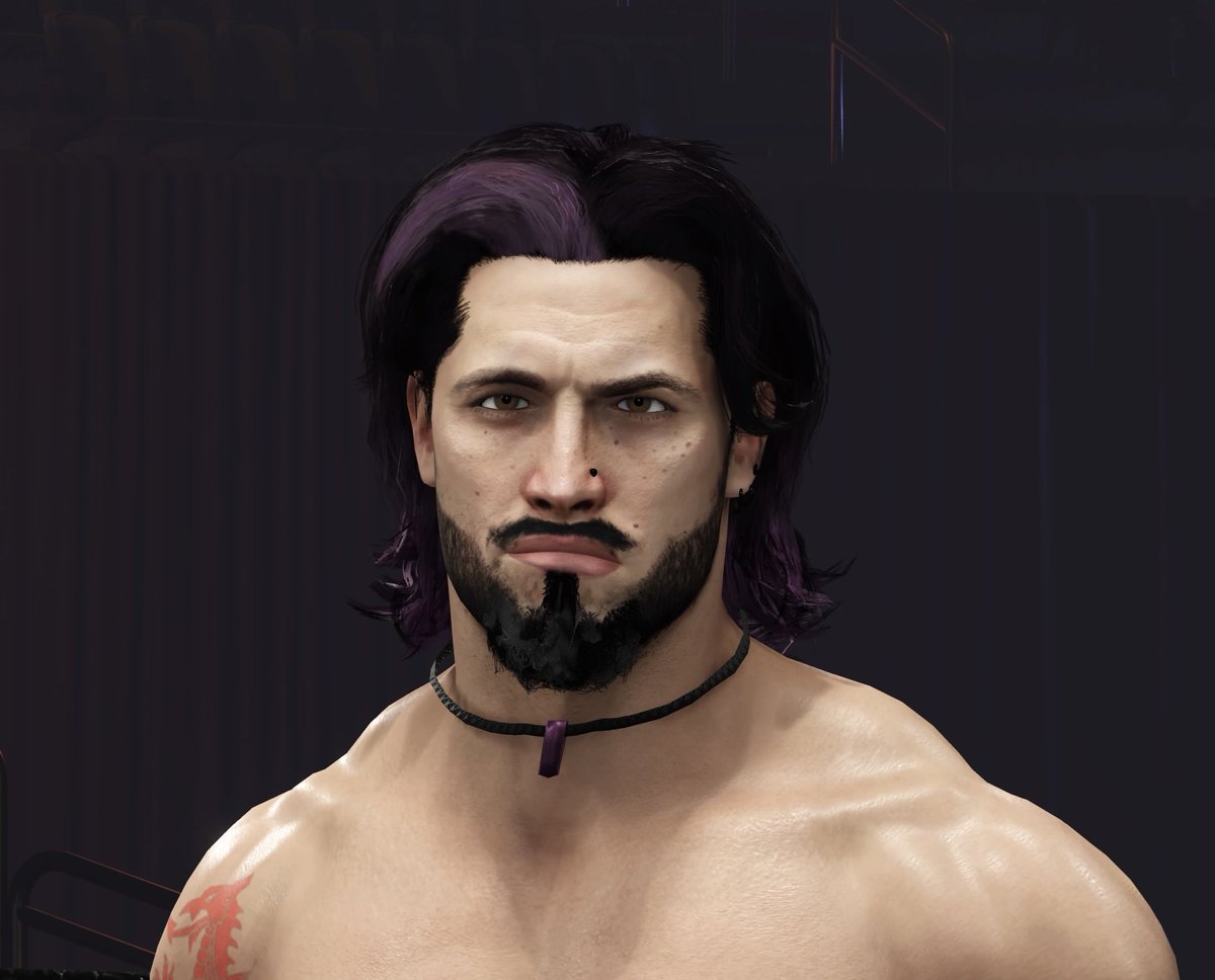 A2JWWE2k's tweet image. ⚫️🟣 A2J 🟣⚫️ First CAW of 2K24! 

Lock, Stock and BARRRREEELLLLL!!

A2J makes his return! Includes an alt attire. Now Up on CC!

Tags: A2J / AWF

#AWF #CAWs #Cawcommunity #wwe2k23 #WWE #Caw #originalcaw #A2J