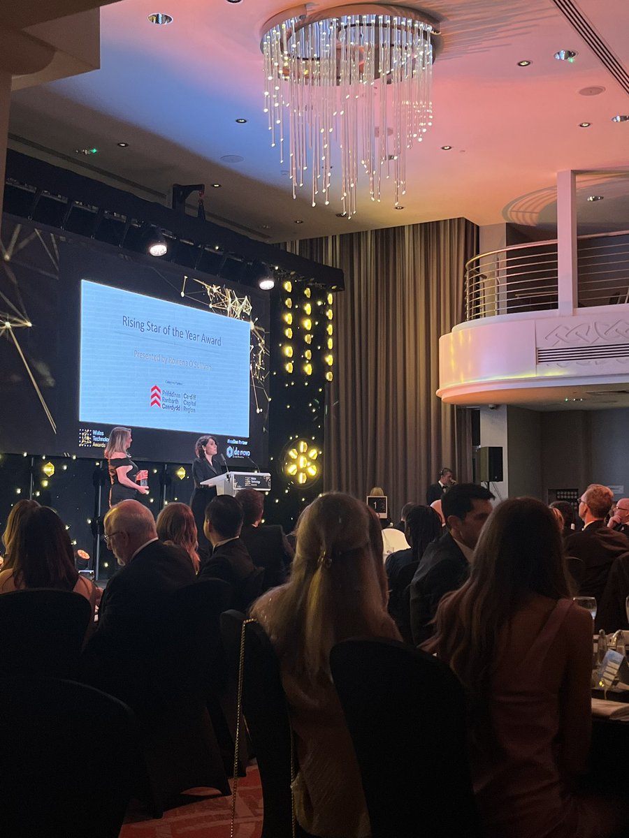 🏆 First up: the Rising Star of the Year Award, partnered by <a href="/aCapitalRegion/">Cardiff Capital Region</a> and <a href="/GraduateVenture/">Venture Graduates</a>!

Best of luck to all Finalists!