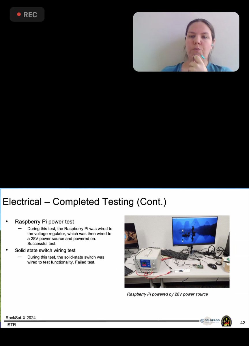 We are currently presenting our Integrated Subsystem Testing Review.  We are excited to share our work. <a href="/ArapahoeCC/">Arapahoe CC</a> <a href="/rrccedu/">Red Rocks Community College</a> <a href="/COSpaceGrant/">CO Space Grant</a>