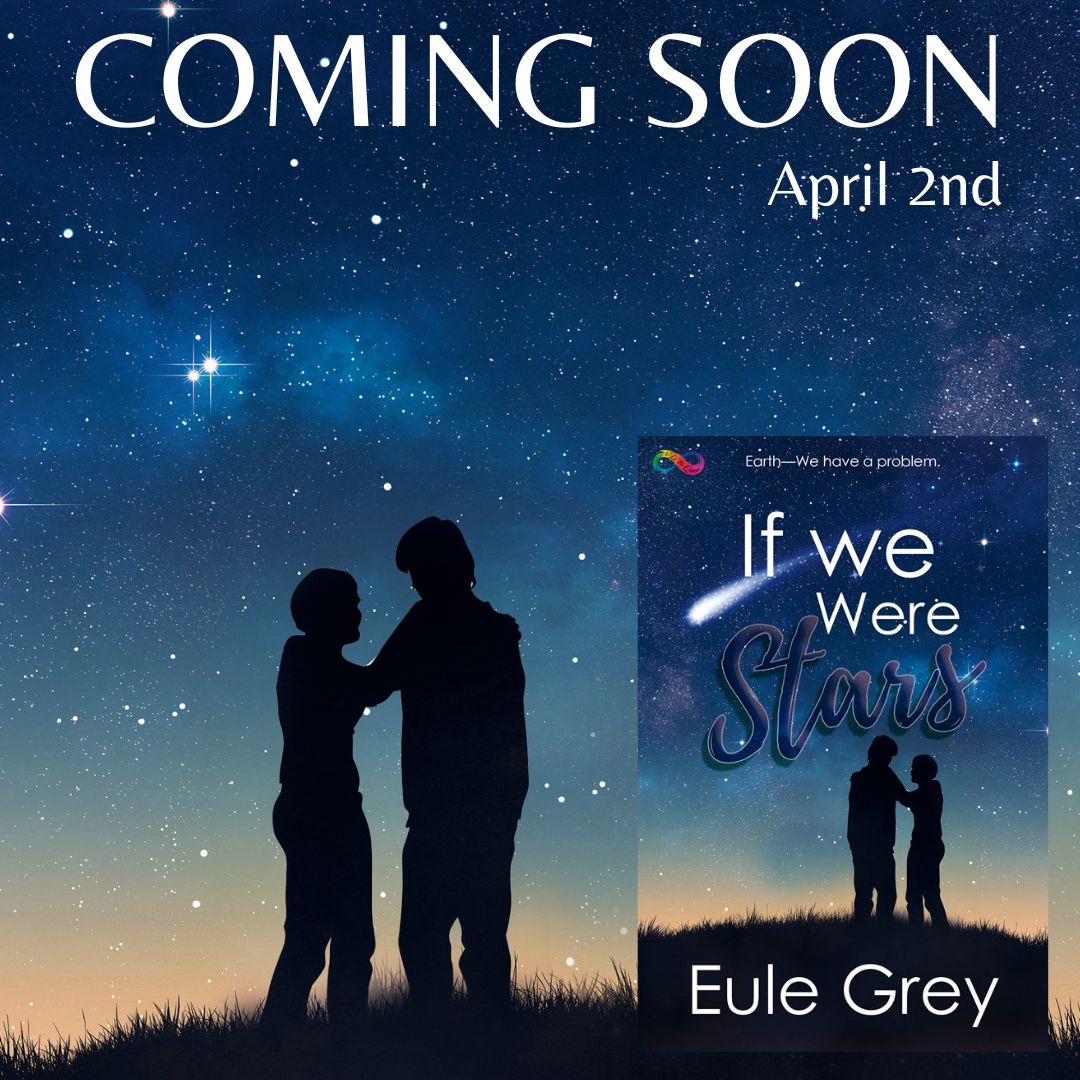 🌎 We've got an issue. Check out this #LGBTQ romance sci-fi for #nonbinary and #pansexual representation! If We Were Stars by Eule Grey. Grab your copy here: ninestarpress.com/product/if-we-… 🌟 #LGBTQBooks
