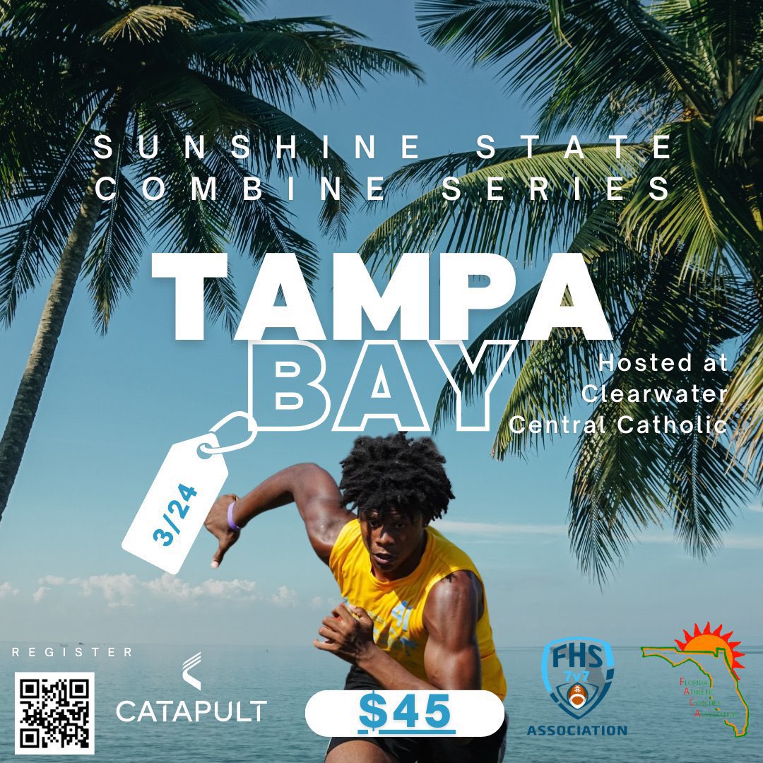 Only 2 days until the JBT is full of the best that Tampa Bay has to offer. Don’t miss out. Register below. fhs7v7a.sportngin.com/register/form/…