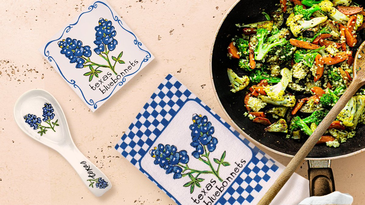 texas_gift's tweet photo. Do you like matching kitchen items? Check out these lovely bluebonnet kitchen accessories!
Shop here!
https://t.co/i5335grJFi
#texascapitolgiftshop #texasstateflower #texasbluebonnets #texassouvenir #bluebonnettrivet #bluebonnetkitchentowel #bluebonnetspoonrest https://t.co/uGQfrxdsg4