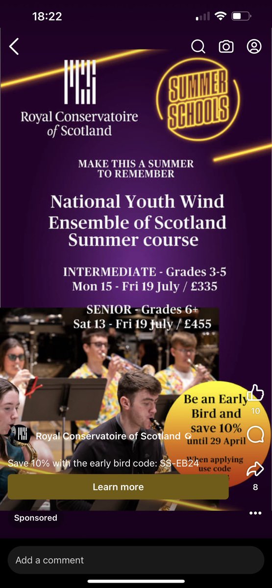 🤩🎵NYWES is back for Summer 2024!! Applications are now open for aspiring wind, brass and percussion musicians to join Intermediate (Grade 3-5) and Senior (Grade 6+) Ensembles. 13-19 July. Intermediate: bit.ly/3nawFqS Senior: bit.ly/3lya6fq Bursary available.