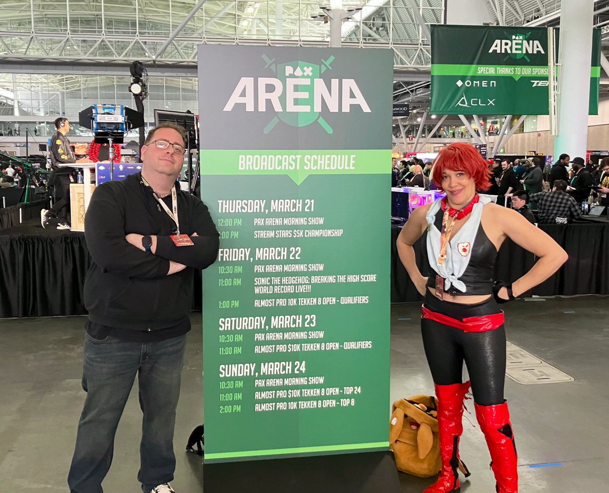 mzsylver's tweet photo. I. Love. Tournaments. Won a few of my matches. #Tekken8 @PAXArena. This is the most fun I’ve had all weekend. #paxeast #paxarena #stillshaking https://t.co/rbOibQzoXn