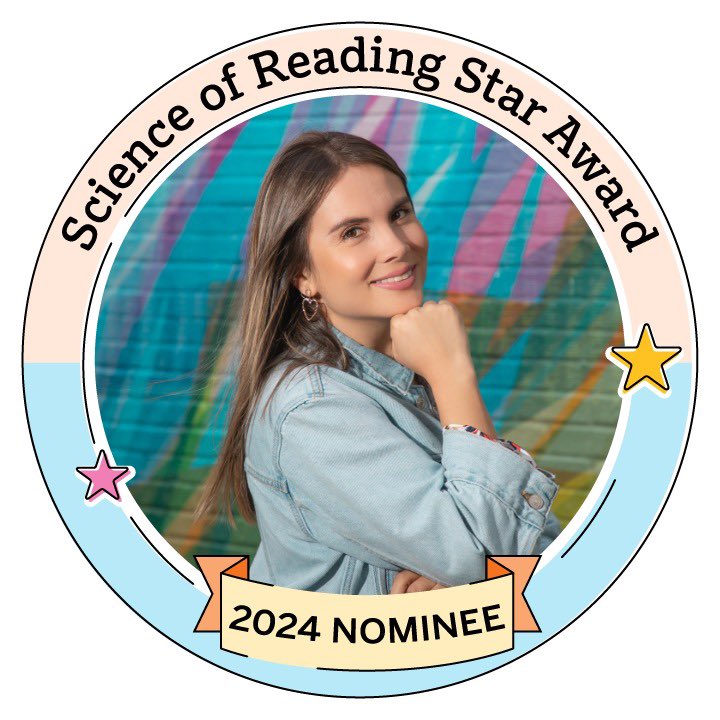 Science of reading 🤩Star Award Nominee - category: Language Luminary Award. For developing the skills of emergent multilingual learners. #unitingOurWorld <a href="/ParticipateLrng/">Participate Learning</a> <a href="/WHE_Whiskers/">Weddington Hills</a> <a href="/CabCoSchools/">Cabarrus Co. Schools</a>
