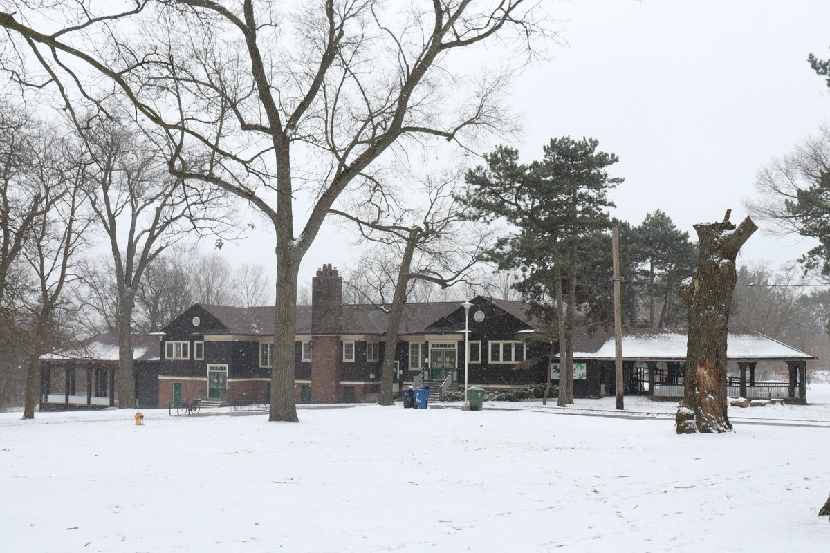 HighParkNC's tweet photo. It's the first snow of Springmas! ❄️❄️❄️ #HighPark #Toronto #Spring #SpringInToronto #SnowTO https://t.co/i9ugkMEme9