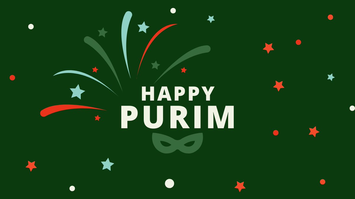 Happy Purim! Today, Jews come together to dress up, be joyful, & remember there’s always a way to fight injustice. @JoinDayenu reminds us that “Purim is a time to reimagine the world transformed [&] rebuild a world that is more just, livable, and sustainable.” #Faiths4Climate