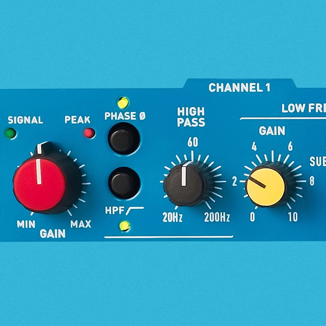 maagaudio's tweet image. The high-pass filter on the #MaagPREQ2 microphone #preamplifier has 21 position detents and is a 2nd order filter with a slope of 12dB per octave. The -3dB point for the high-pass filter is set at 25Hz when it’s at the nine o’clock position, 60Hz at the twelve o’clock position,