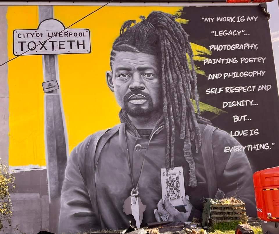 One of the most iconic murals in Liverpool 8.  Leroy Cooper, the new artwork adding to the cultural arts corridor on Granby Street in Liverpool 8 ❤️