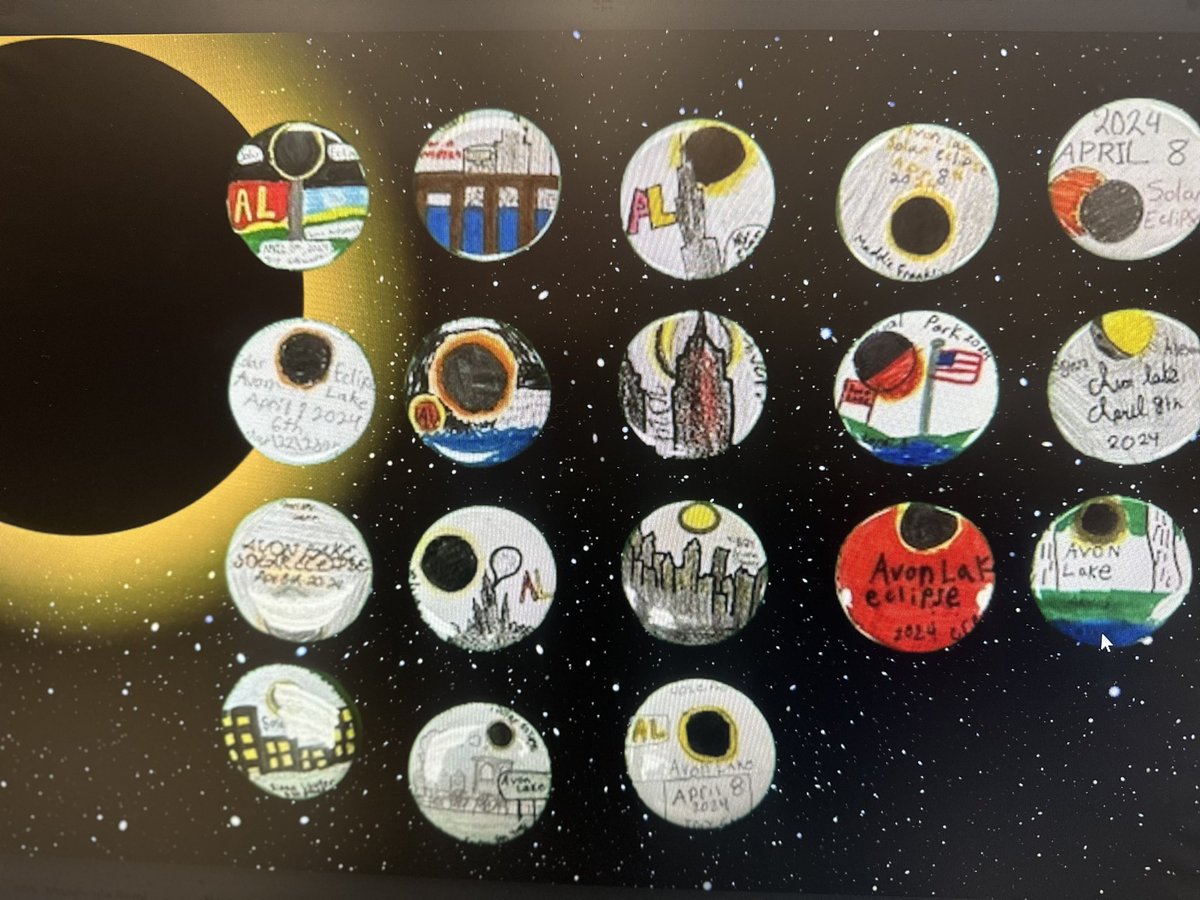 Katya Melott (@kmelott) on Twitter photo Our <a href="/TroyIntAL/">Theresa Lengel</a> students are OUT OF THIS WORLD! Thank you <a href="/AmericanButton/">American Button Machines</a> <a href="/DoInkTweets/">DoInk Tweets</a> <a href="/WeVideo/">WeVideo</a> . Our designers were able to create #Solar #Eclipse buttons. All of our 6th grade #science teachers are #collaborating with #STEAM #STEM for this unique experience. <a href="/AvonLakeSchools/">Avon Lake Schools</a> ⚙️ Our <a href="/TroyIntAL/">Theresa Lengel</a> students are OUT OF THIS WORLD! Thank you <a href="/AmericanButton/">American Button Machines</a> <a href="/DoInkTweets/">DoInk Tweets</a> <a href="/WeVideo/">WeVideo</a> . Our designers were able to create #Solar #Eclipse buttons. All of our 6th grade #science teachers are #collaborating with #STEAM #STEM for this unique experience. <a href="/AvonLakeSchools/">Avon Lake Schools</a> ⚙️