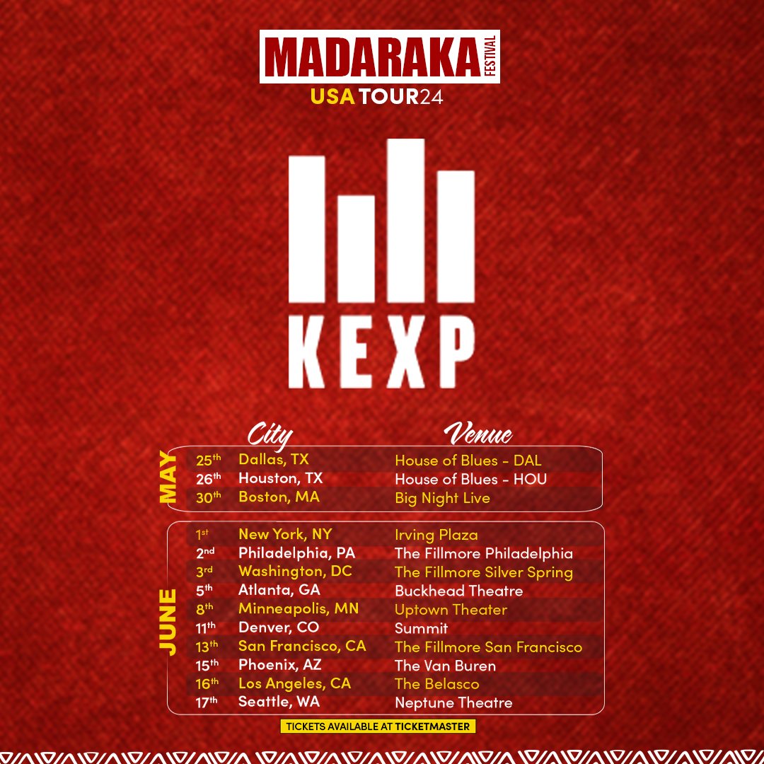 Sometimes, you just gotta shut out the world and get lost in the music.  Madaraka Festival 2024's gonna be perfect for that, thanks to KEXP bringing the 🔥 tunes.  We're so hyped they're part of the fam!  #MadarakaFestival2024 #PartnershipsThatMatter #KEXP