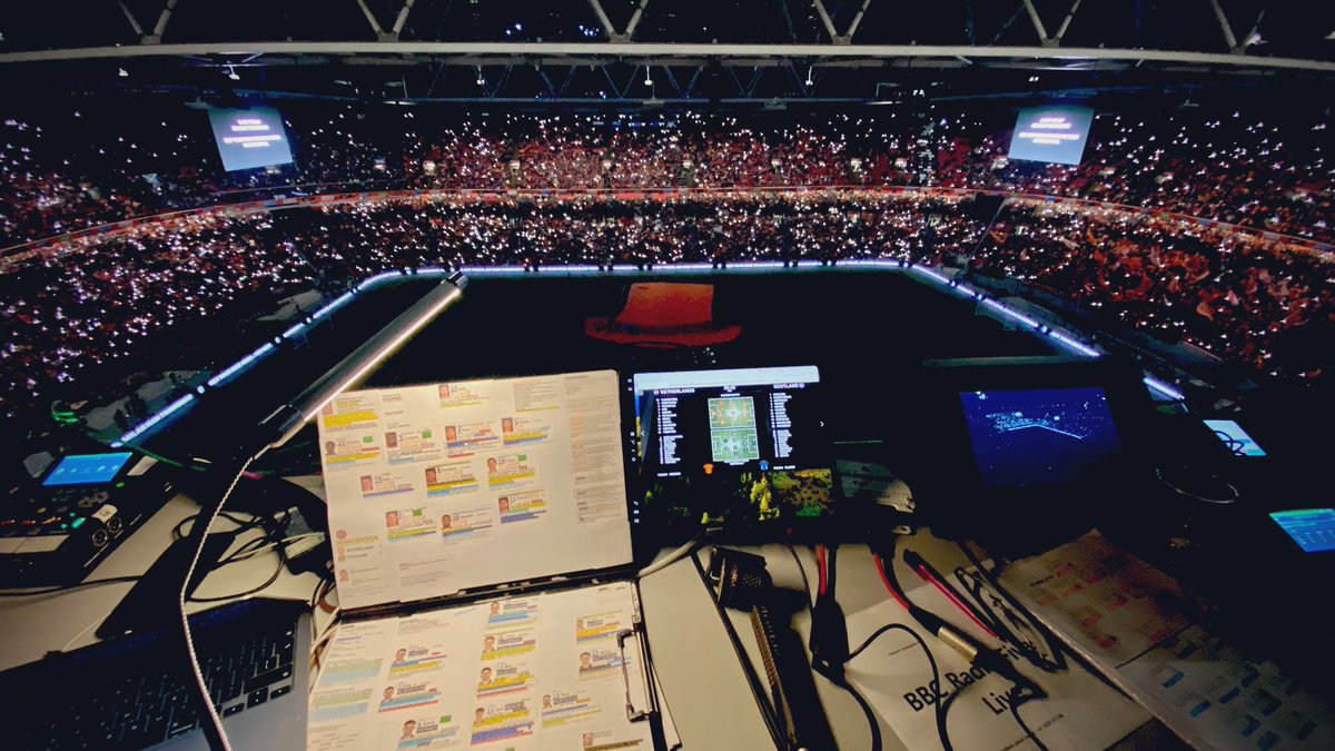 Ready to go in Amsterdam. Listen live on @5liveSport Link: bbc.co.uk/sounds/play/li… #BBCFootball