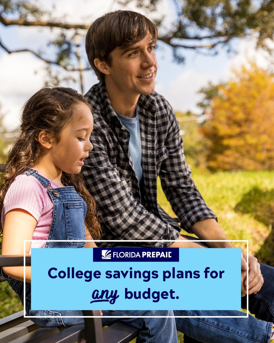 Open Enrollment season is upon us! Empower your child with the gift of education and broaden their horizons with @myfloridaprepaid. Secure their future with Prepaid Plans, starting at $34/month. Start today and watch their world expand! Enroll by 4/30 at bit.ly/4bcJIMY.