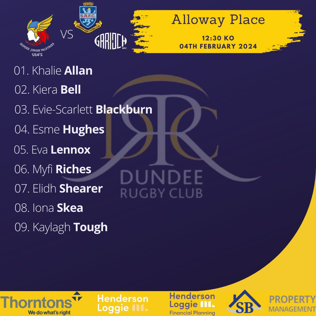 🏉 Exciting weekend at Dundee Rugby Club!
Sat:
- U14 Girls vs. Garioch/Stewartry
- 1st XV Women vs. Stewartry
- 2nd XV Men vs. Aberdeenshire
Sun:
- Perthshire Rugby vs. P7 Eagles (Away)
- U13/U14 Boys vs. Aberdeen Wanderers
Plus, Women's Six Nations at Alloway Place!
Join us! 🎉