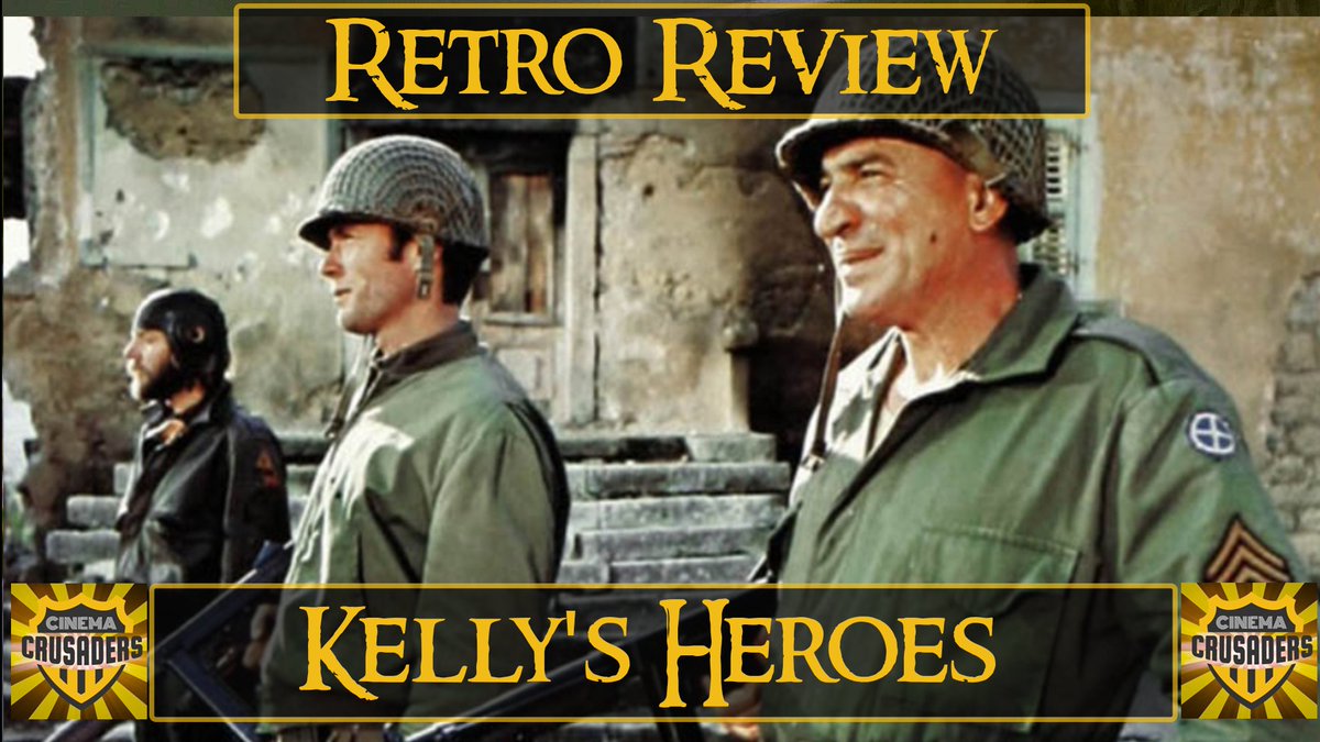 Cinema Crusaders tackles the 1970 Action/Comedy - Kelly's Heroes.

Starring Clint Eastwood, Don Rickles, Donald Sutherland, Telly Savalas and more 

Link to the Youtube version of the pod
youtube.com/watch?v=lzLi0R…

Follow the Cinema Crusaders on X

#movies #movereviews