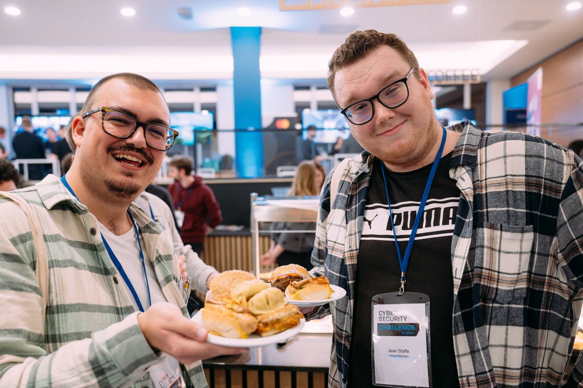 The food is served here <a href="/CSCBelgium/">Cyber Sec. Challenge</a>.
Enjoy!