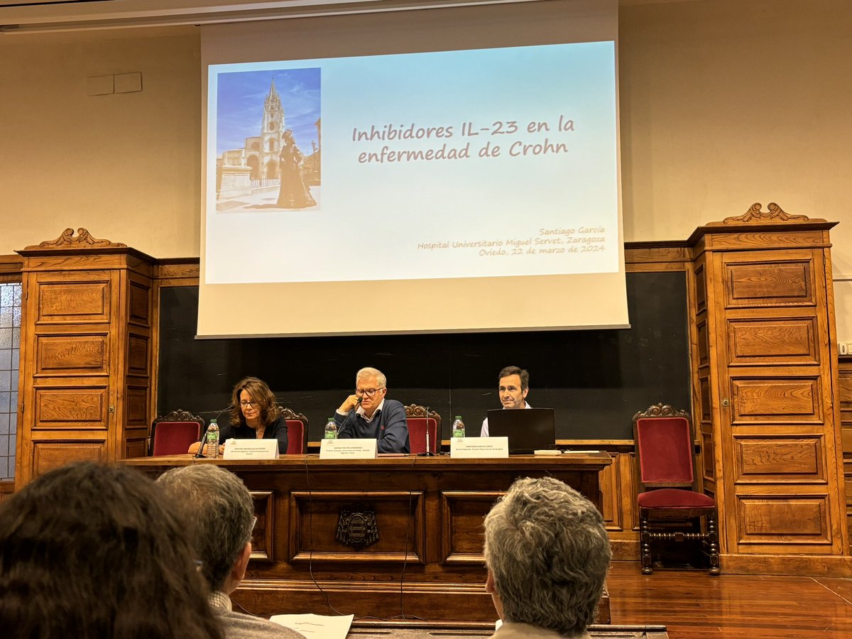 RuthdeFran's tweet photo. Jornada de actualización en IL-23
Magníficas presentaciones de Santi García y Cristina Rodriguez https://t.co/JPE175Ktze