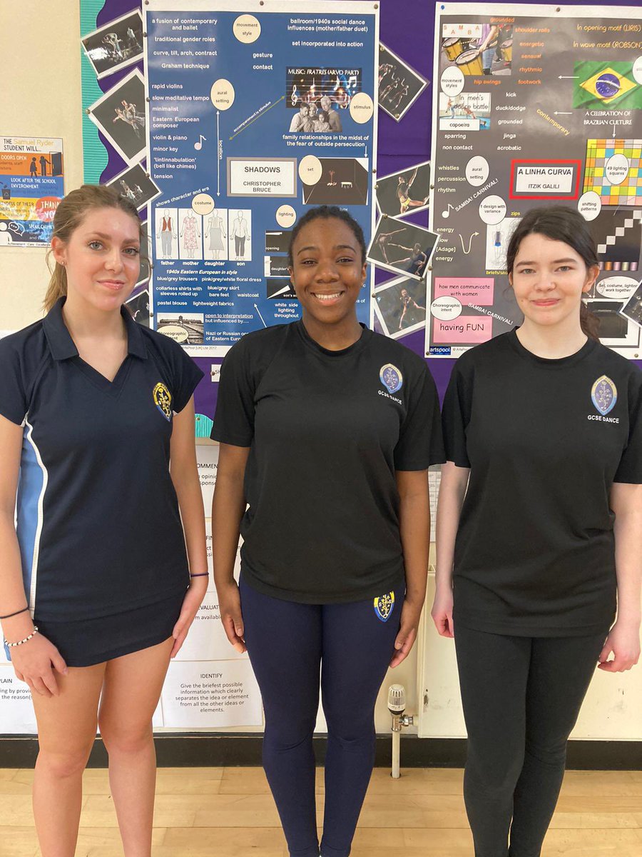 Well done to Darcey, Olga and Olivia from King house on winning the year 11 house dance competition 😁