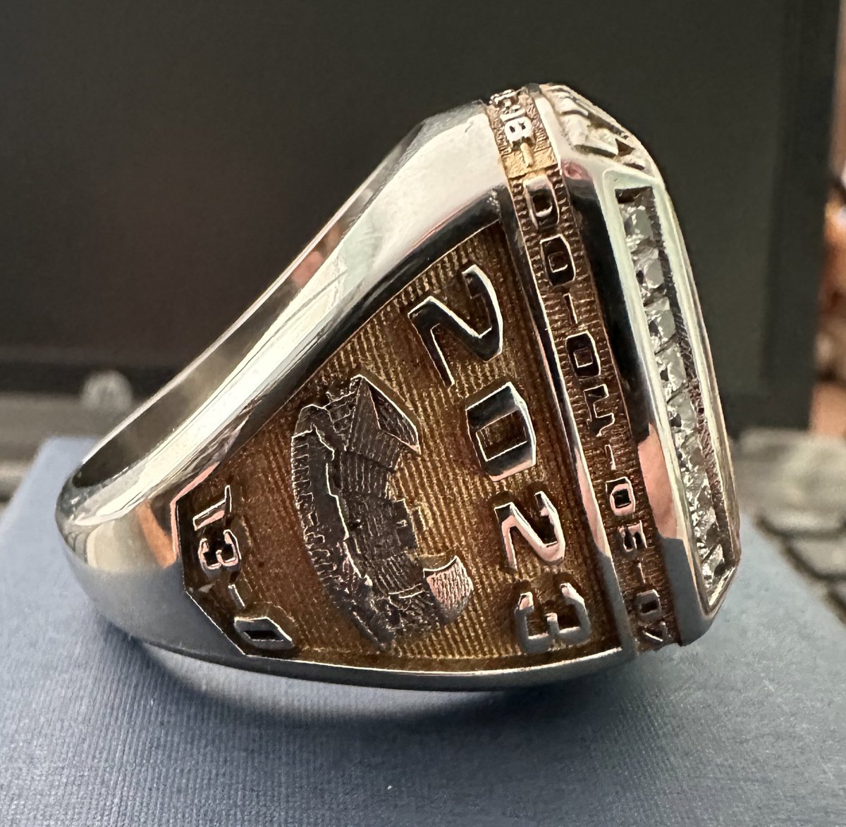 Gotta love Championship bling day.