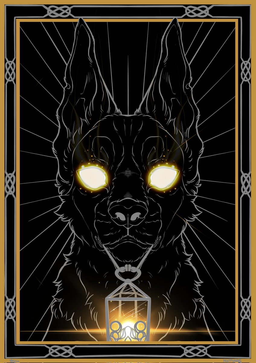 If you see this post the undead 💀

#barghest #blackdog puppy :)