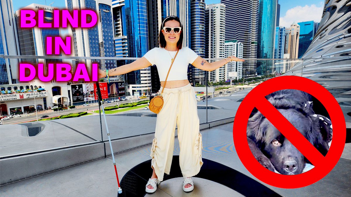 I recently got to cross Dubai off of my travel bucket list and want to share the adventure with you! Watch my cane and I take on Dubai now: youtu.be/x9dIW6c1Yeo #Travel #Dubai