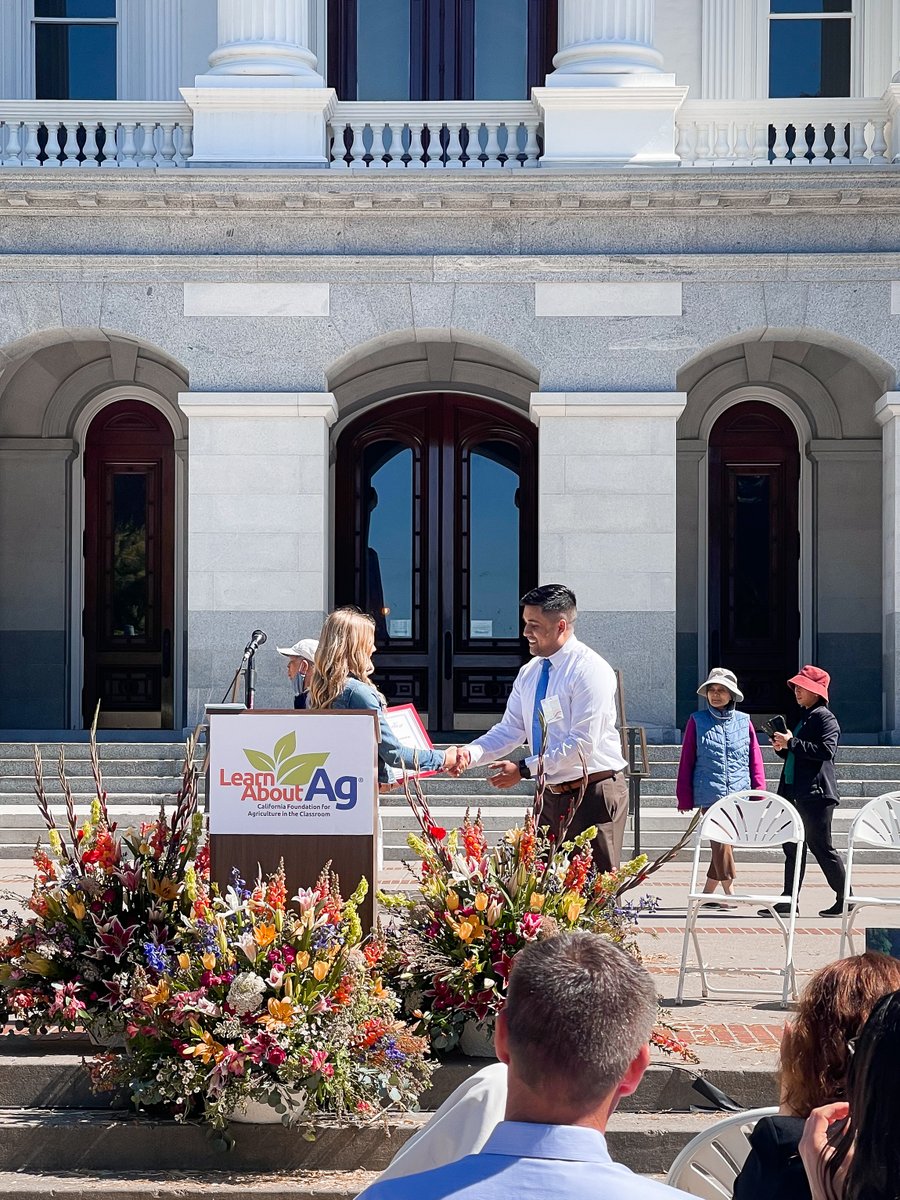 At this year's Ag Day at the Capitol, Team Dahle celebrated Shayna Gomes from Siskiyou County as the Grand Champion of the 8th-grade category in the 'Imagine This…Story Writing Contest.' Congratulations, Shayna, on this impressive achievement!