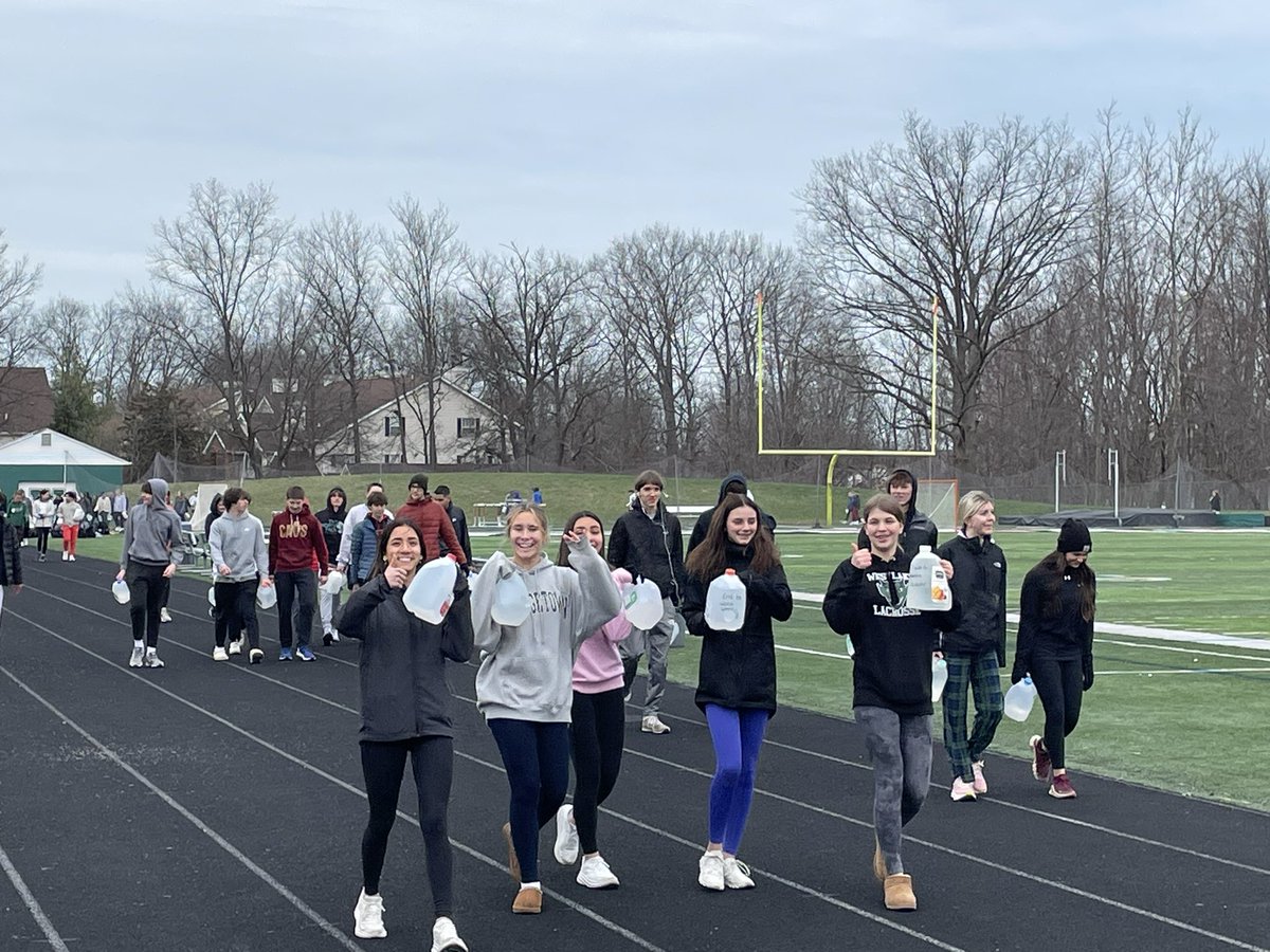 The Demons Walked for Water this afternoon to raise funds and awareness for local and global water quality and equity issues in honor of World Water Day. Thank you Mrs. Barth and the Environmental Club for organizing this awesome event.