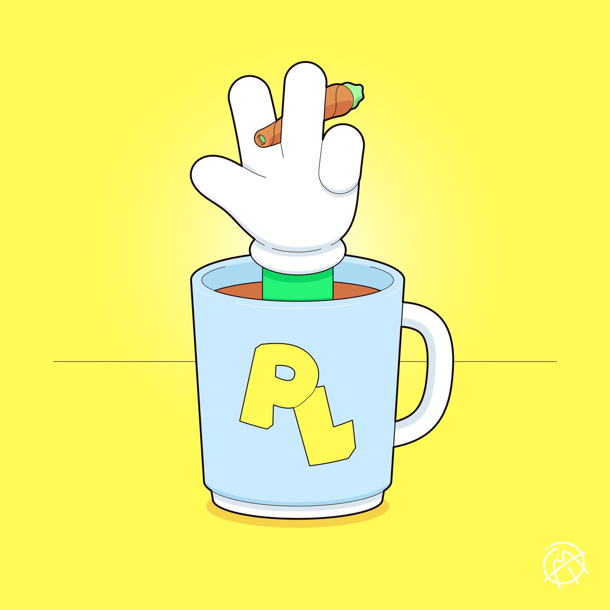 NftPepelore's tweet photo. The $PEPE LORE team works every day to develop our project 🐸😉🐸! 

But for a successful $LORE it is important to find time for yourself too!
Remember this friend 🤙 🫵 
This cup of #PL coffee is for you, my frogman

#pepecoin #Pepearmy https://t.co/bKfTtcXdkF