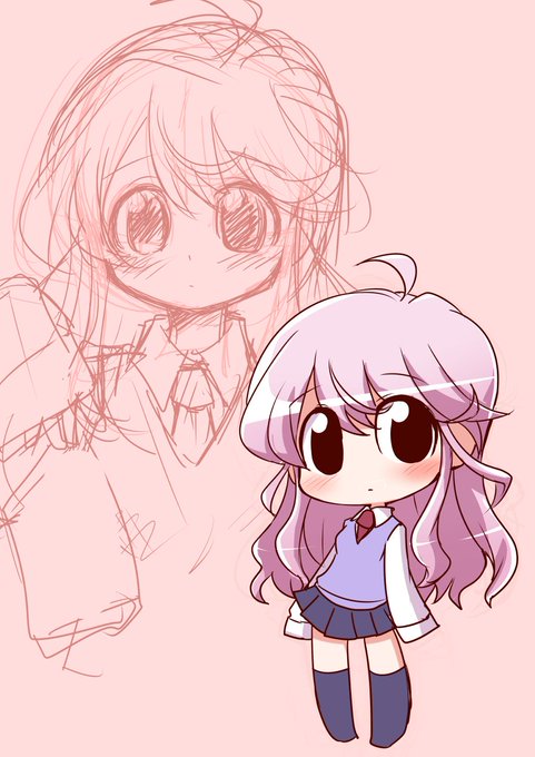 最近またなんか描けてないのでてきとーにらくがき女の子 