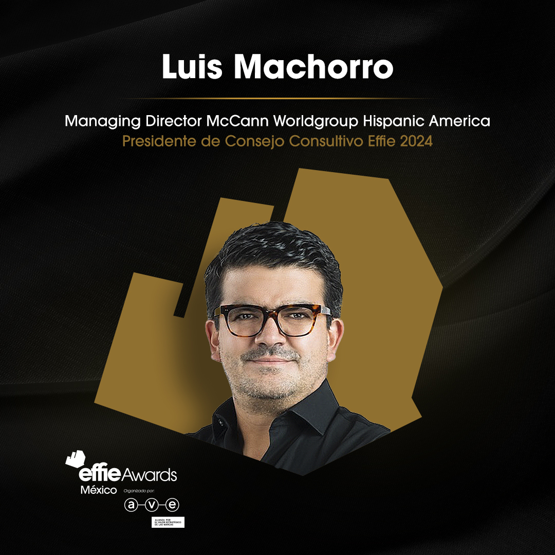 “Me siento muy honrado de presidir este año el Consejo de Effie Awards. Siempre he buscado actividades y acciones que transformen positivamente esta industria…” Luis Machorro, Managing Director McCann Worldgroup orgullosamente Preside el Consejo Consultivo #EffieAwards2024