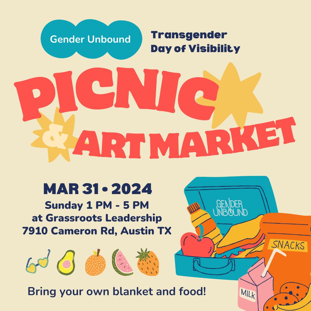 Join us Sunday, March 31st, 1-5PM to celebrate #TDOV with <a href="/GenderUnbound/">Gender Unbound</a> 💜 We'll be tabling with our zines and we'll have cascarones (confetti eggs) to benefit our incarcerated loved ones! Crack a cascarón on our comrades (or your pals) for a good cause!