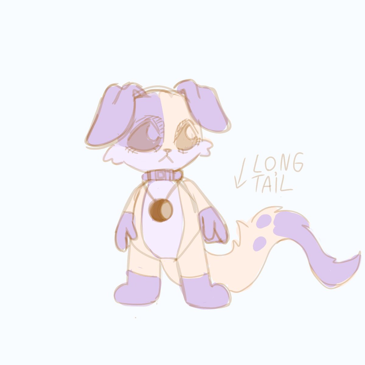 Mr_c0TT0n's tweet photo. I see a lot of dogday x CatNap art where they have a child, and fuck it, I made my version of what a child of these two would be like (even though I know it would be impossible for them to have a biological child)

#midnigthdog #dogday #SmilingCrittersOC #art https://t.co/BuSbdkcZsM