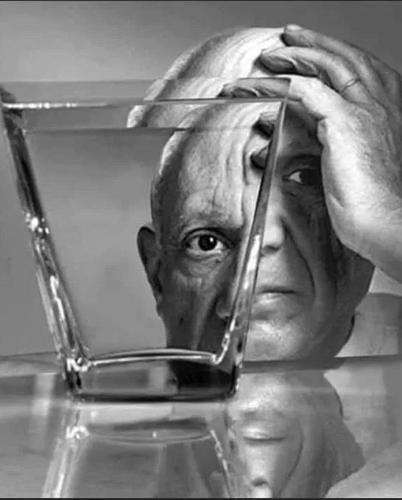 La genialità in una foto Ritratto di Picasso (1962) di Arnold Newman Decisamente cubista. #DBArte #BaroArte #arte #art #cultura #DarioBaroneArte #artblogger #artinfluencer #masterpiece #inartwetrust #bellezza #art #beauty #foto #Italia #Italy #meravigliaitalia #fotografia