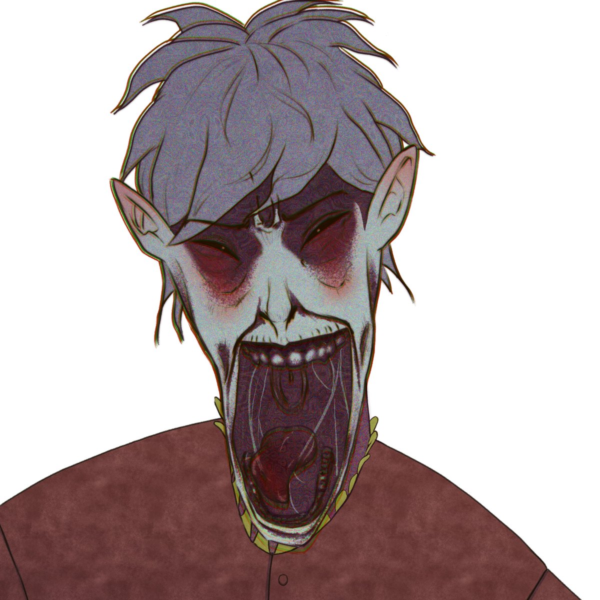 YorollimorMain's tweet photo. [ TW: Body Horror ]

Character for my master project, normal and when she's hangry https://t.co/CxZDvCvABs