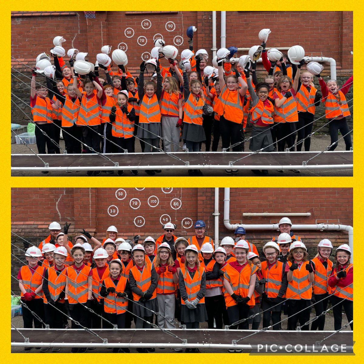 Ysgol Evan James (@ysgolevanjames) on Twitter photo Diolch <a href="/AlunGriffiths_/">Griffiths</a> , <a href="/Siemens/">Siemens</a> a <a href="/transport_wales/">Trafnidiaeth Cymru / Transport for Wales</a> am ein helpu i adeiladu’r pont anhygoel ddoe. Roedd pawb wrth eu boddau.
Thank you <a href="/AlunGriffiths_/">Griffiths</a> , <a href="/Siemens/">Siemens</a> and <a href="/transport_wales/">Trafnidiaeth Cymru / Transport for Wales</a> for helping us build the amazing bridge yesterday. Everyone thoroughly enjoyed. Diolch <a href="/AlunGriffiths_/">Griffiths</a> , <a href="/Siemens/">Siemens</a> a <a href="/transport_wales/">Trafnidiaeth Cymru / Transport for Wales</a> am ein helpu i adeiladu’r pont anhygoel ddoe. Roedd pawb wrth eu boddau.
Thank you <a href="/AlunGriffiths_/">Griffiths</a> , <a href="/Siemens/">Siemens</a> and <a href="/transport_wales/">Trafnidiaeth Cymru / Transport for Wales</a> for helping us build the amazing bridge yesterday. Everyone thoroughly enjoyed.