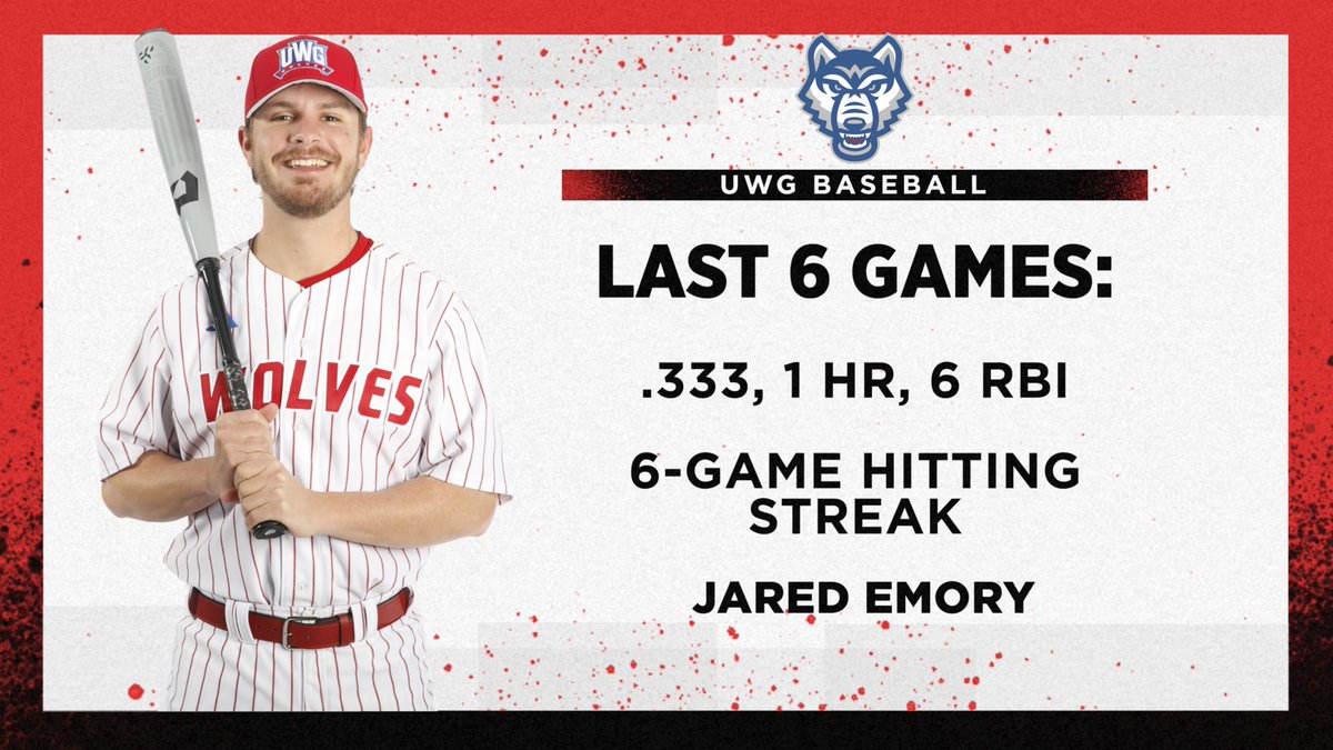 Certified ballers! 😤⚾️

These five come into our weekend series against West Alabama red 🔥

#WeRunTogether
